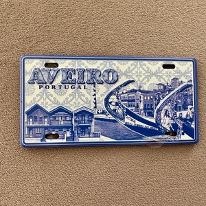 Aimant pour réfrigérateur AVEIRO, Portugal • moliceiro & costa nova (nouveau)