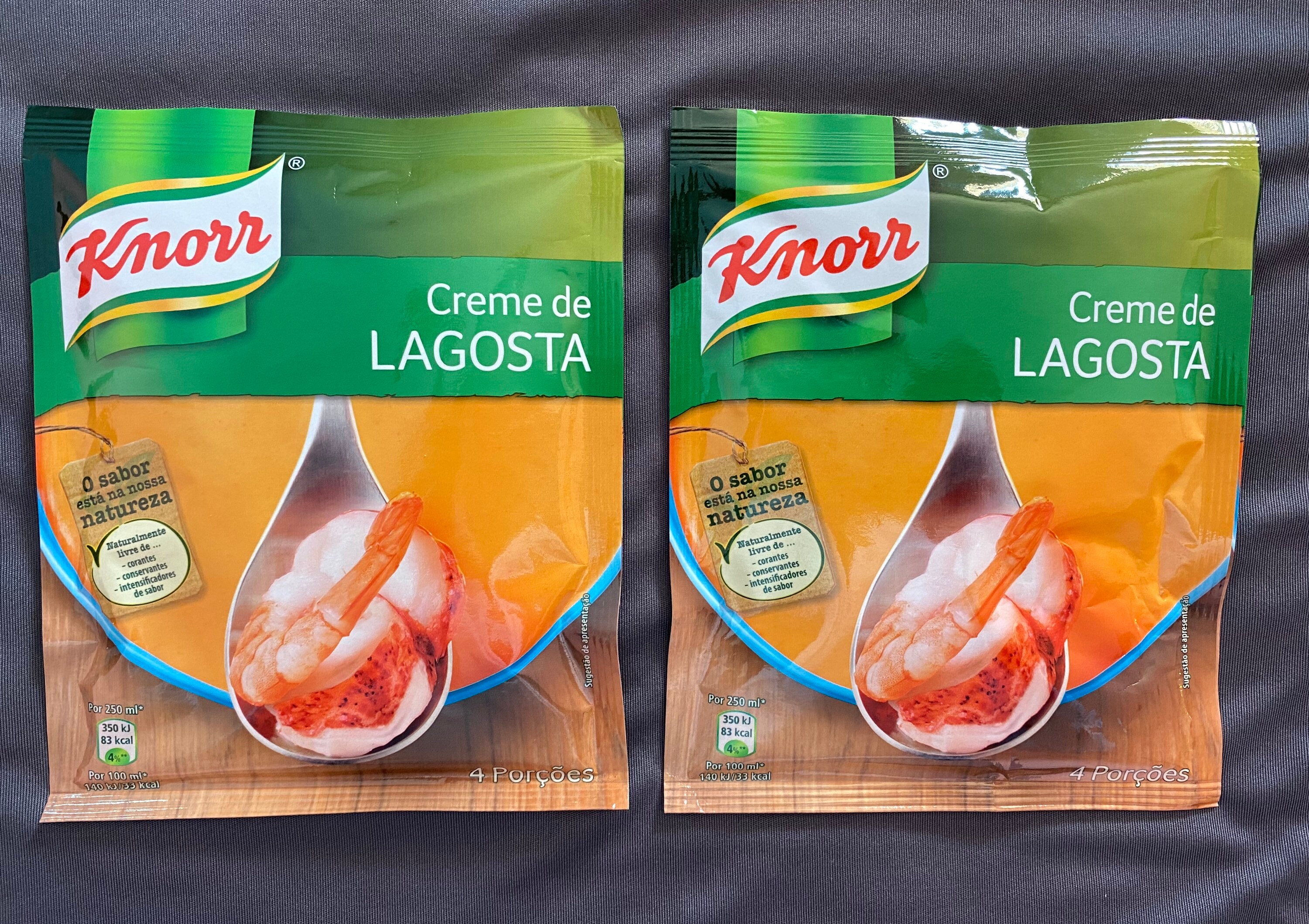 2 X KNORR LOBSTER Soup / Cream Preparation Powder Mix 61gr Etsy Israel