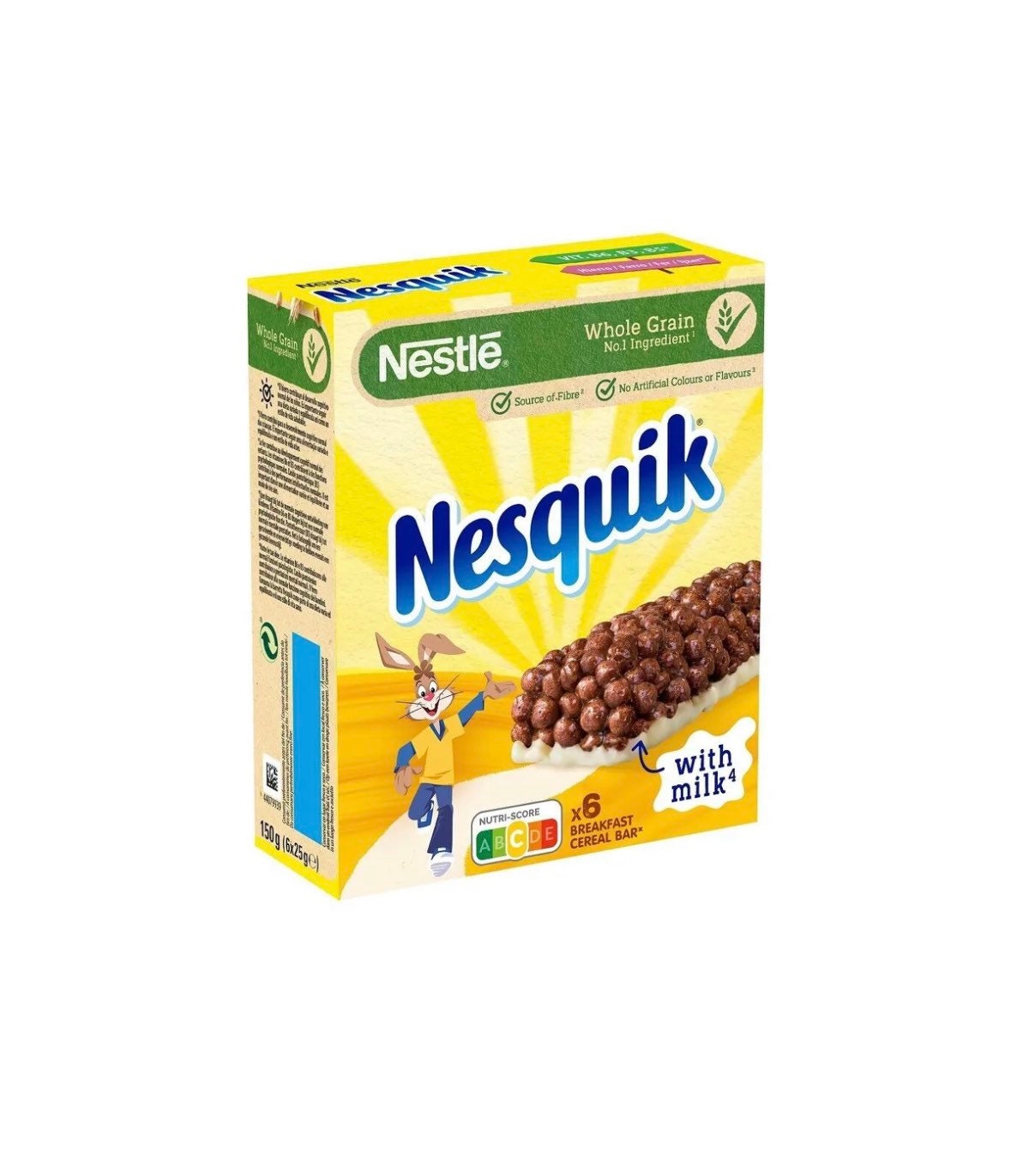 NESQUICK Nestlé Cereal Breakfast Bars 6 Bars Pack Etsy