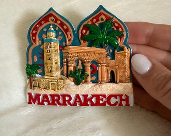 MARRAKECH | Koutobia Mosque: fridge magnet - Morocco Decor
