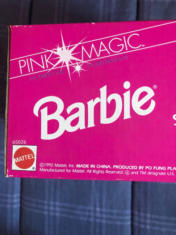 mobil barbie pink