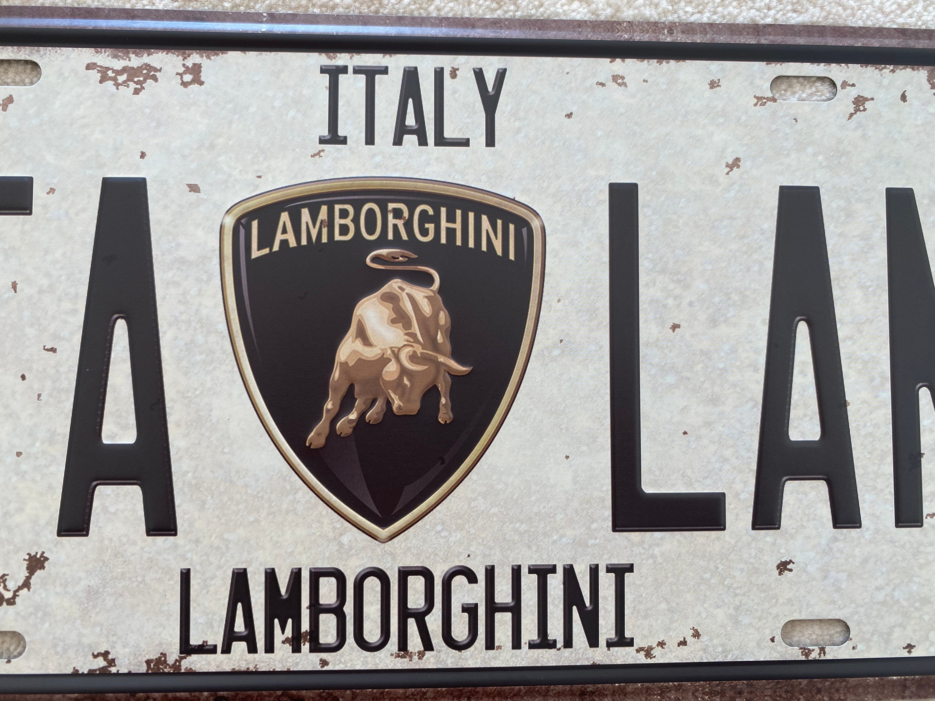 License Plate Metal Sign Decor new Etsy