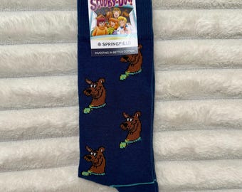 Scooby Doo Socken | Cartoon Charakter & lustige Neuheit Socken - Geschenk für Scooby Doo Fans | Kuschelige Alltagssocken • Neu