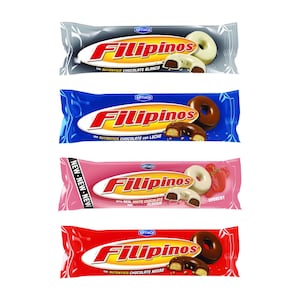 1x biscuits au chocolat FILIPINOS avec anneau de glaçage (128 g)