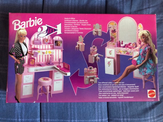 barbie office set