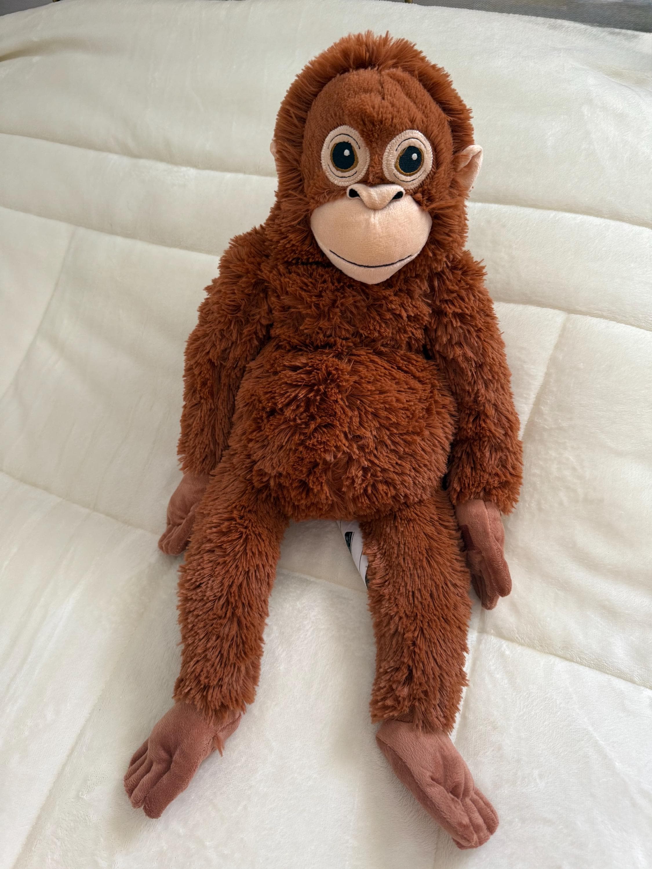 Punch Monkey - Plush Brown Ape Orangutan - IKEA Monkey Toy - Etsy