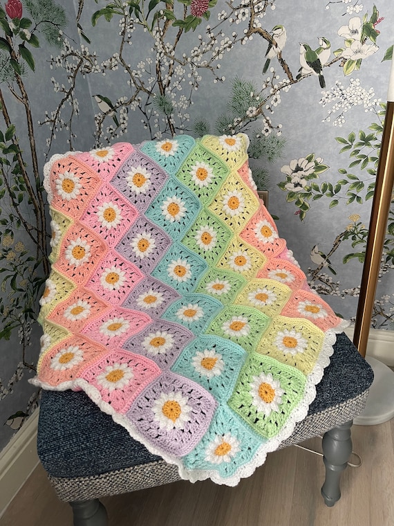 Granny square baby blanket hotsell