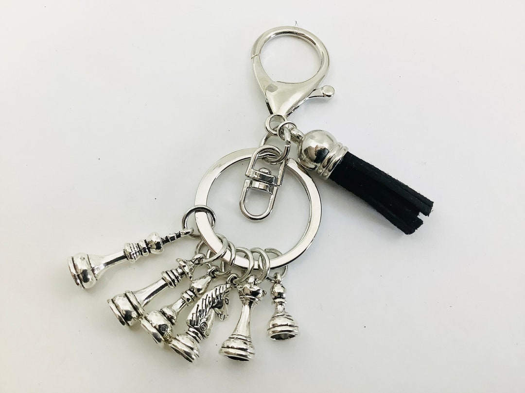 Chess Game Keychain, Chess Piece, Original Gift - Etsy