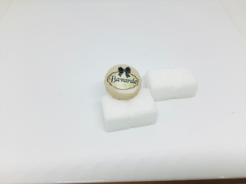 costume jewelry gourmet jewelry Ring shell macaroon fimo