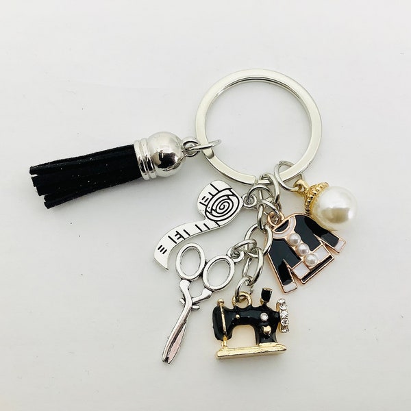 Porte-clefs couture, cadeau original