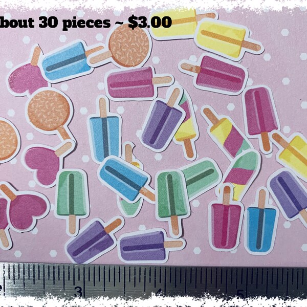 Popsicle Die Cuts Etsy