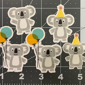Stampin&#39; UP! Retired Designer Series Paper - Die Cut Pack - Birthday Bonanza - Koala&#39;s