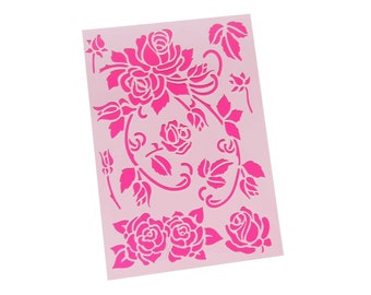 Schablone Rosen Etsy
