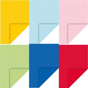 Bastelkarton A4 gepunktet – Happy Papers Punkte | 200 g/qm | Farbwahl möglich | Motivkarton für Karten Verpackung & Deko 24.04EUR/qm