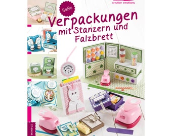 Süße Verpackungen mit Stanzern und Falzbrett Bastelbuch