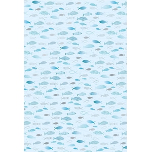 Motivkarton Fische A4 verschiedene Farben | 40.87EUR/qm | Bastelkarton christlich