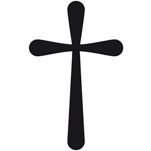 Stempel Kreuz Holz 4x4cm