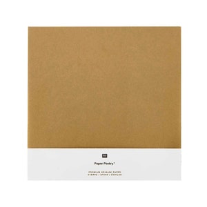 Faltpapier Origami Kraftpapier gold 32 Blatt ab 8.04EUR/qm