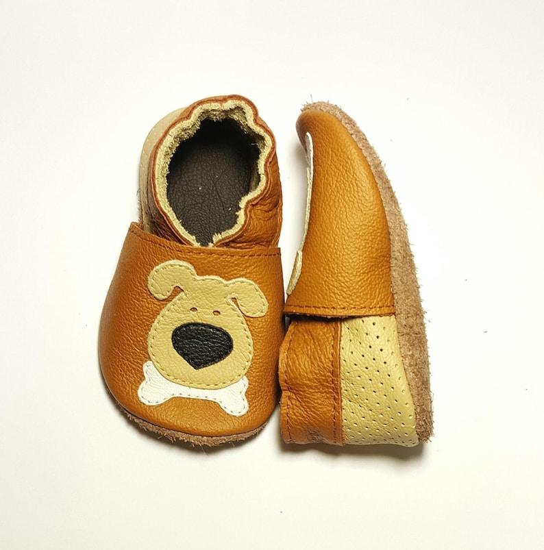 dog leather shoes