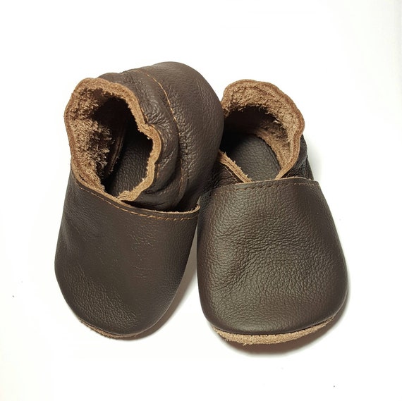 soft sole leather slippers