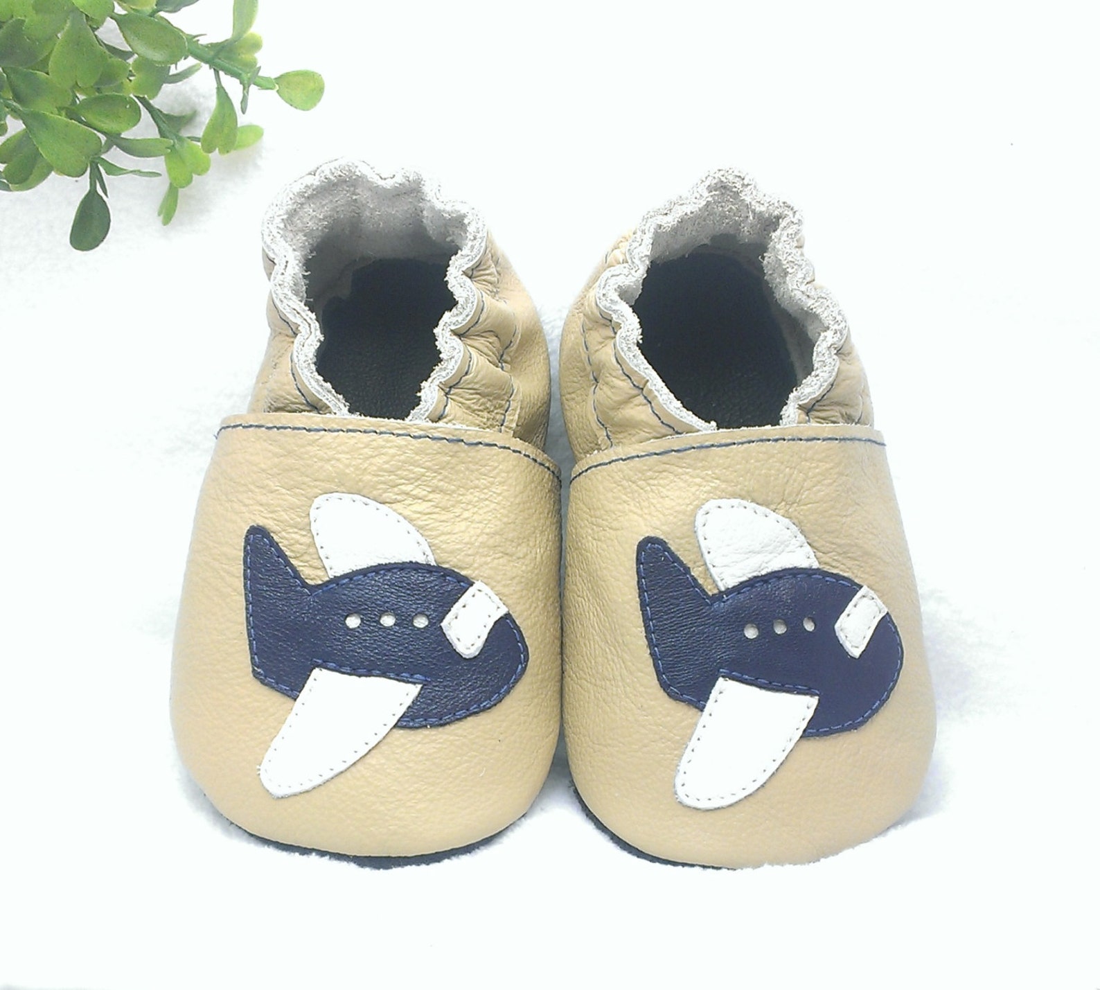 Plane soft sole leather shoes leather baby boy shoes baby Etsy