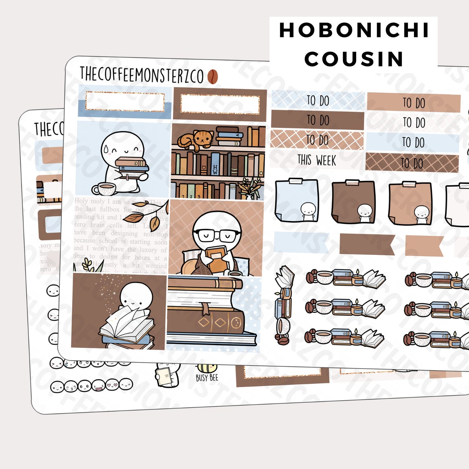 Back To School Hobonichi Cousin Kit – TheCoffeeMonsterzCo