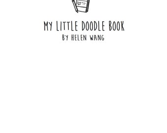 My Little Doodle Book (digital printable file)