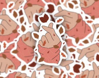 Love Fall Sticker