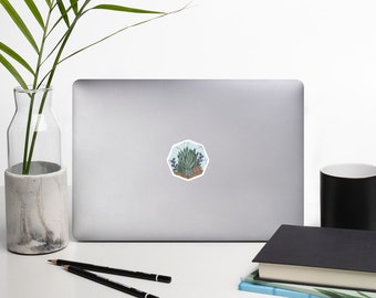 Niedlicher Terrarium Sticker, Laptop Aufkleber