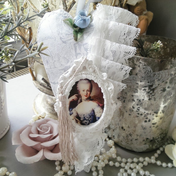 Coeur Marie Antoinette shabby chic romantique