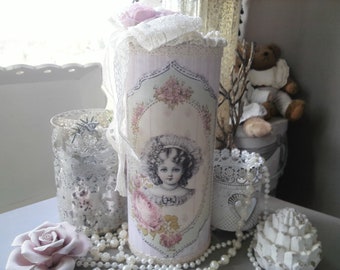 Boîte a aiguilles ou autre shabby chic