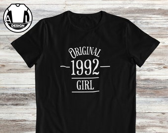 Original girl personalise shirt, gift shirt for her, birthday shirt, 30th birthday, 40th birthday shirt, birthday gift idea, birthday tshirt