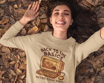 Sudadera divertida de programador: humor tecnológico retro, regalo acogedor para programadores