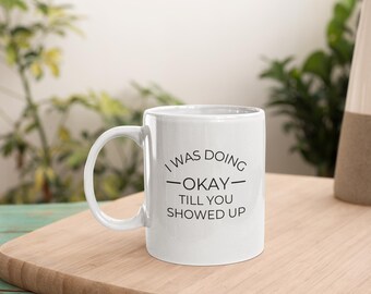 Mug à café sarcastique : citation drôle, dicton humoristique