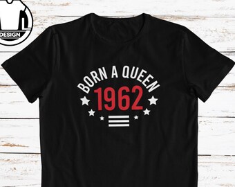 Personalized Birthday T-Shirt, Custom Year, Gift for Her