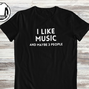 Music Lover T-shirt: 'A Day Without Music' Graphic Tee - Etsy
