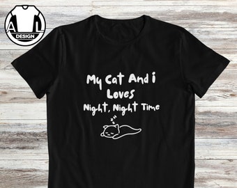 Funny Cat Mom T-Shirt: Sleepy Cat Lover Gift