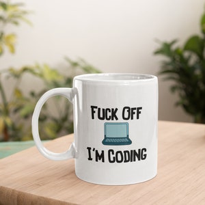 Funny Coder Mug: Sarcastic IT Geek Gift, humor mug