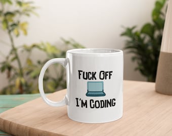 Mug drôle de codeur : cadeau sarcastique pour geek informatique, mug humoristique