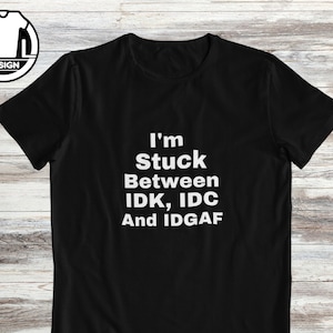 Funny gift shirt, novelty tee, hilarious graphic tee, hipster shirt, idc funny shirt, funny gift shirt, sarcasm funny shirt, funny tshirt.