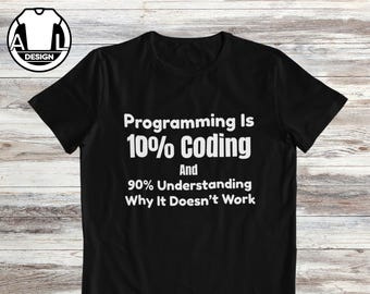 Understanding code: Funny Coder Tee, programmer humor