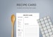 Recipe Cards | Printable Recipe Card Template Recipe Sheet Printable Recipe Card Letter Size Recipe Template Recipe Book Recipe Binder Pages 