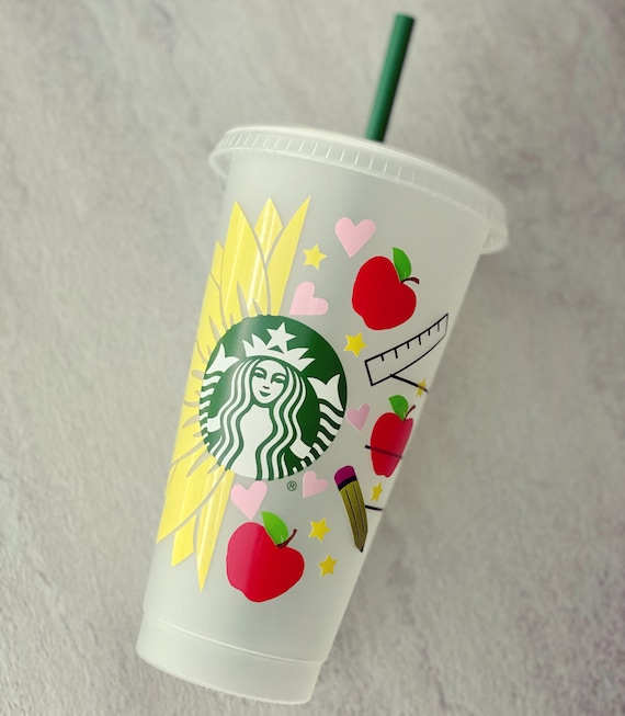 Starbucks Has a Teacher-Inspired Tumbler Complete with a Pencil Straw