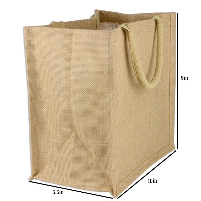 Personalized Easter Bags BurlapJute Small