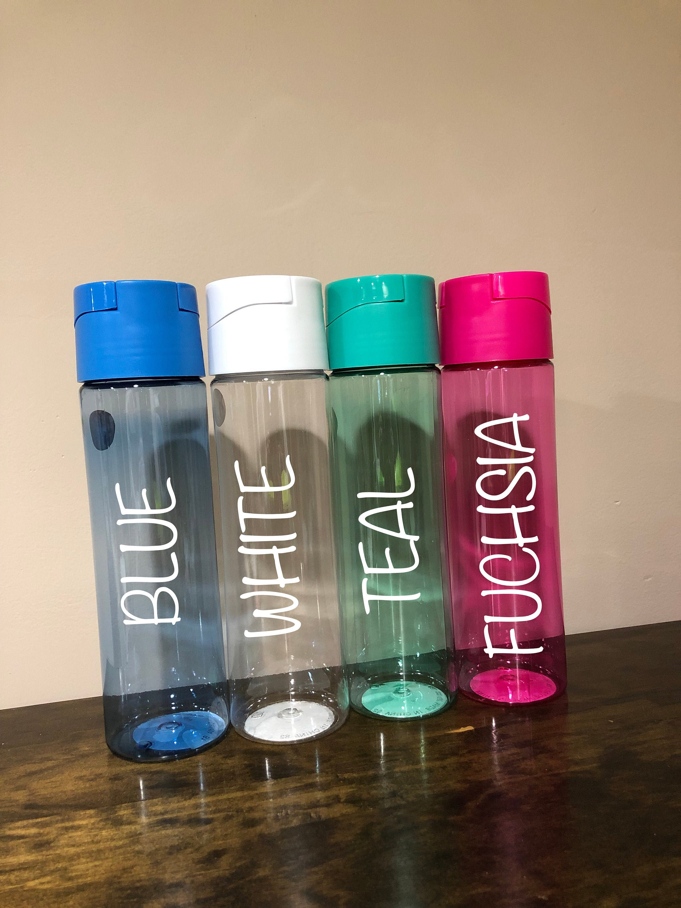 Personalized Plastic Water Bottles Etsy