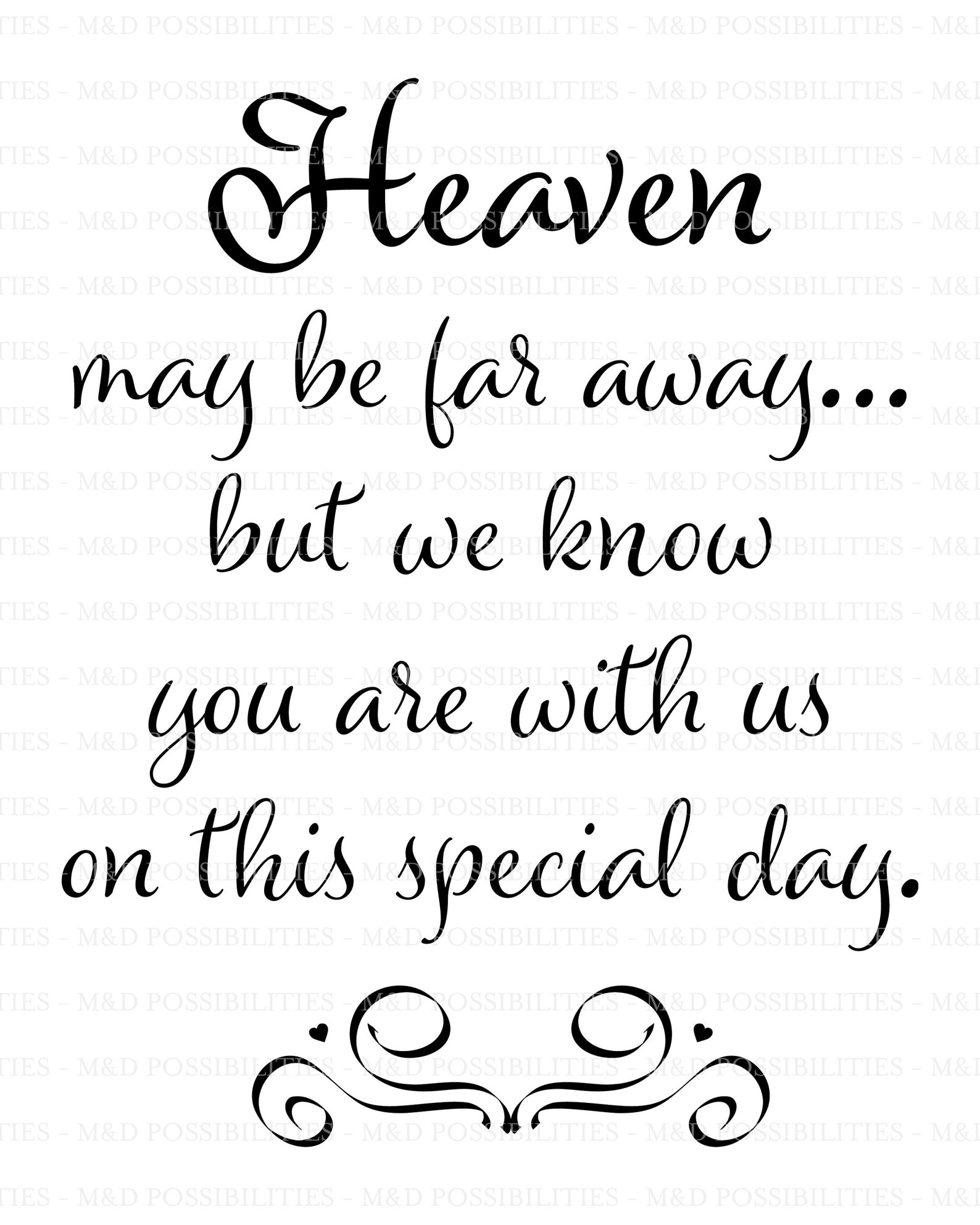 SVG cut File Heaven May Be Far Away... Etsy