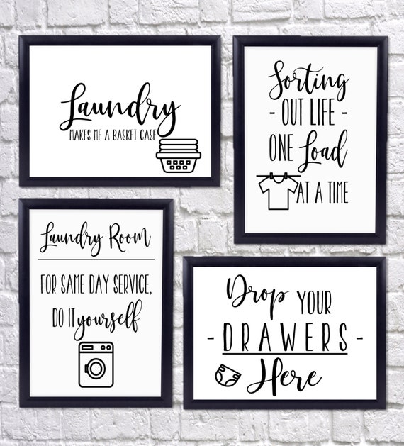 Laundry Room Decor Bundle 1 Digital Download | Etsy