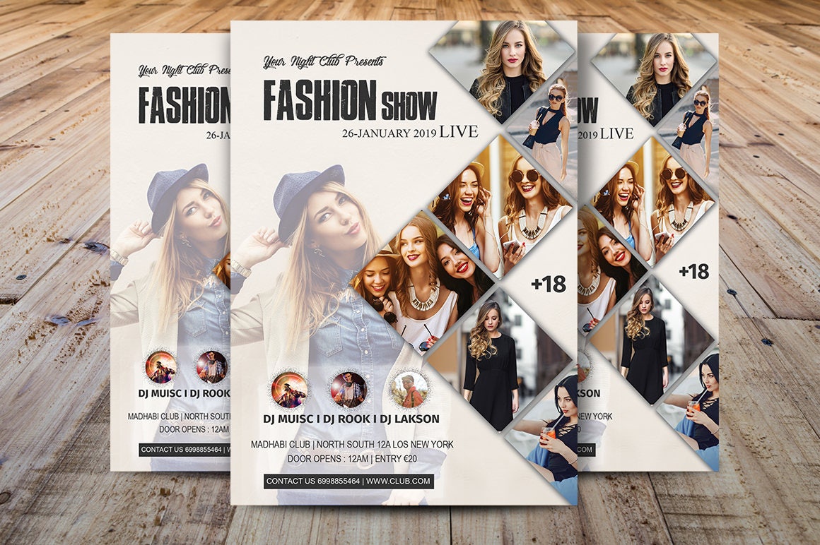 Fashion Show Poster Template
