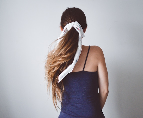 Vintage Festival Boho Hair Scarf from the 60's | N