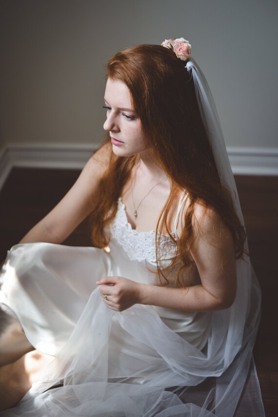 White Bridal Slip Dress